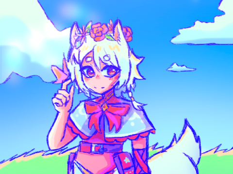 An Artfight attack I did
