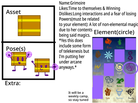 TAOS Signups - Grimoire (Arcane Element)