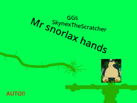 Mr Snorlax Hands