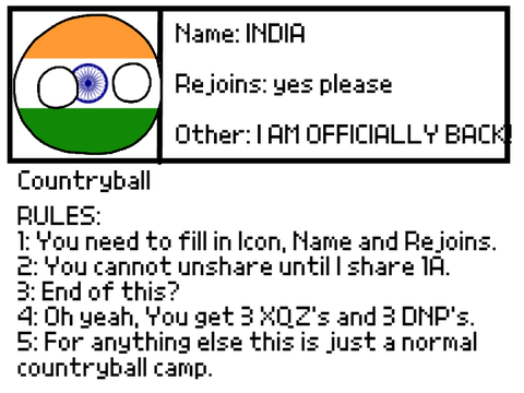 FIRST OFFICIAL I AM BACK SIGNUP!