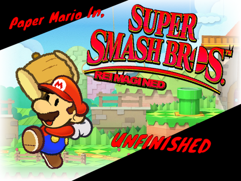 NEW STUFF! Super Smash Bros. Paper Mario Moveset