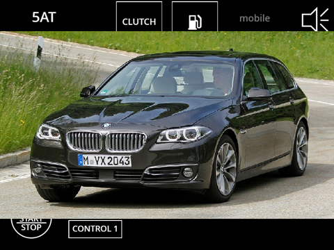 bmw 520d touring speedometer BITURBO V8