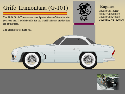 1954 Grifo Tramontana (G-101)