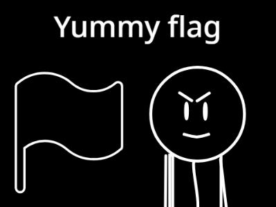 Yummy flag