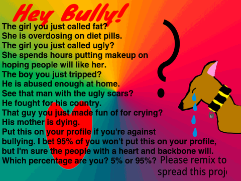 Help Stop Bullying. REMIX remix