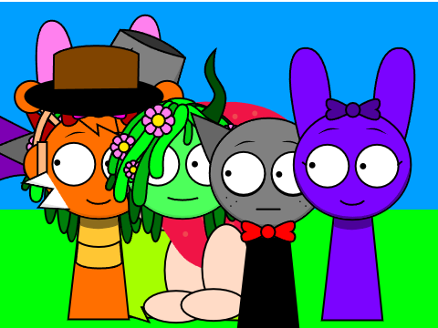 Sprunki Meme Club Screaming But Leon And Tucaneon copy