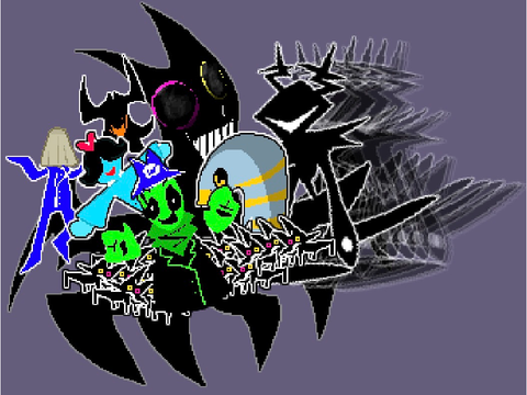 Gaster crew art + song 