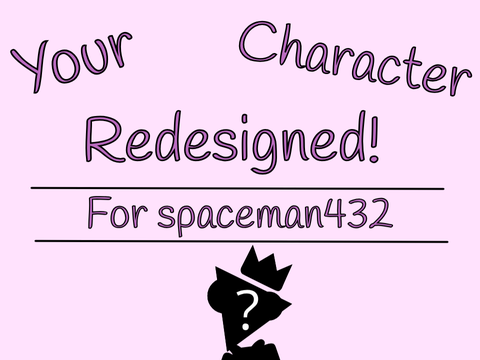 spaceman432's Third Redesigned Character!