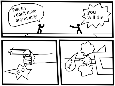 kyk man : Comic with sound