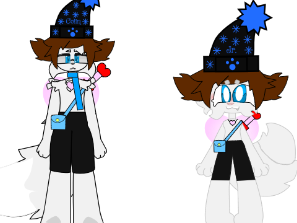 Hey puppy Look what i did to colin and colin jr. :)