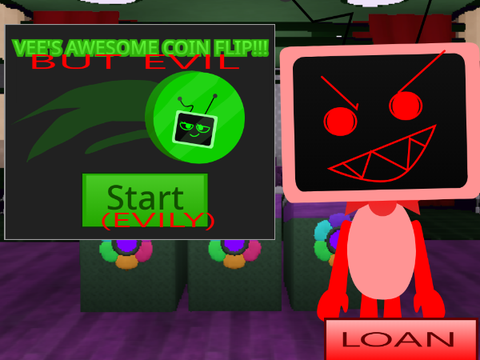 VEE'S AWESOME COIN FLIP but evil!!!