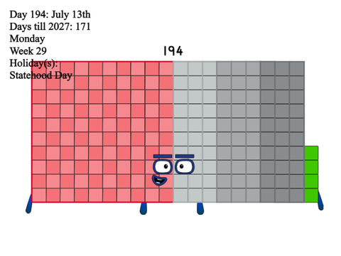 Days of 2026 Band 194
