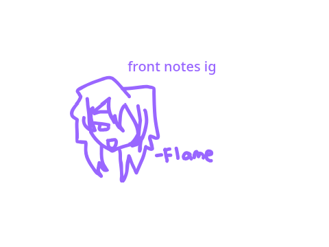 Front Notes + 2nd Chatroom