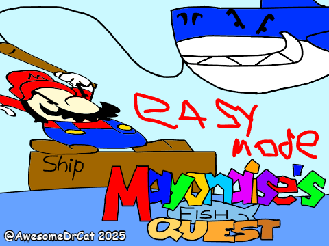Mayonaise's Fish Quest easy mode