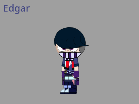 (superhero Cyberworld) Edgar 