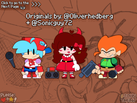 Remade the FNF Guys (Originals by: @Oliverhedberg and @Sonicguy72 )