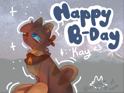 ♡  Happy B-day Kay 