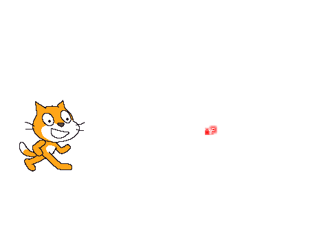 Scratch Cat See's A Snack