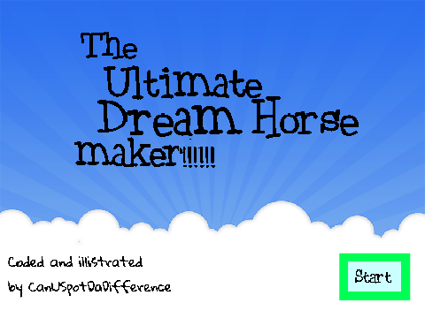 The Ultimate Dream Horse Maker!!!! 
