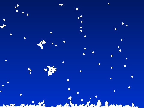 snow simulator