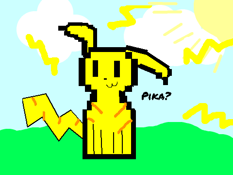 Pikachu By MadineChan