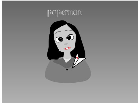Paperman art: Meg