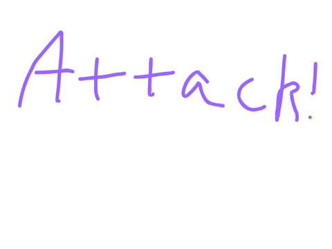 First attack