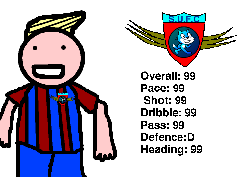 Scratchers FC : Player: Smalleriscooler  