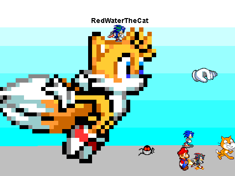 Add Yourself Running From GIANT TAILS!!!