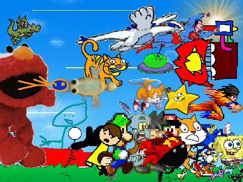 Add yourself running from Elmo! (1) remix remix