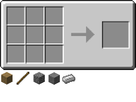 Minecraft crafting table v 1.2.1
