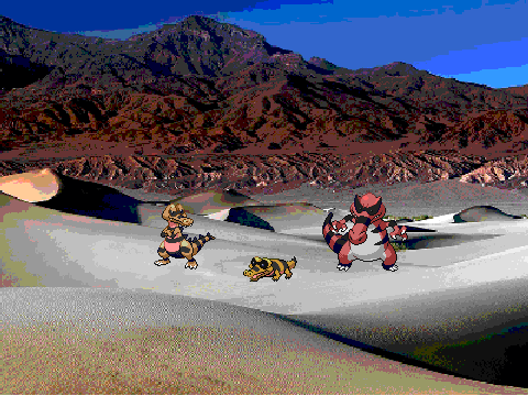 Pokemon Desert Sprites