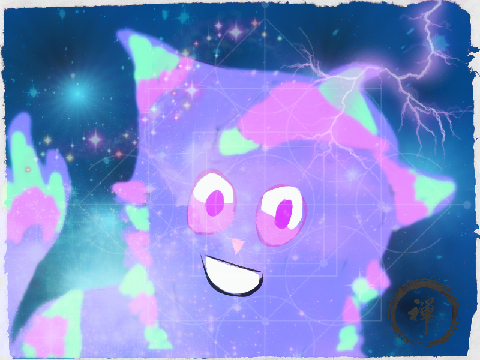 Moonshine Cat Art Trade