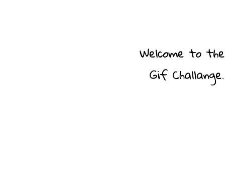 Gif Challange