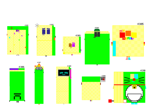 Numberblocks Band Retro 4301-4310