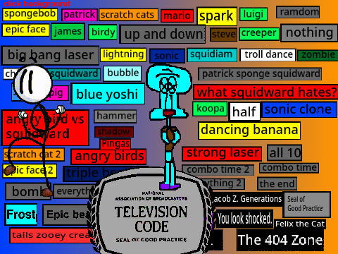 Beat up Squidward 1.2.0 game! [Version 1.8.1]