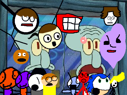 Add yourself HUMINA-ing with Squidward and Squilliam remix-4 remix