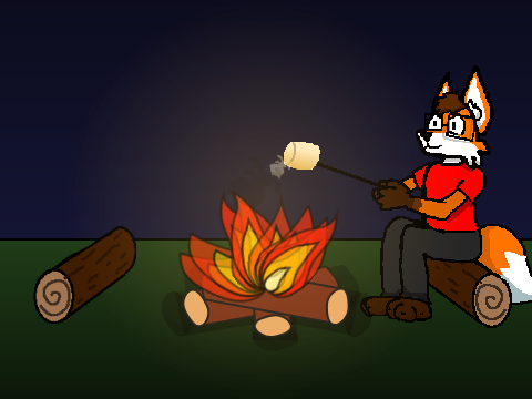 Chill by the campfire