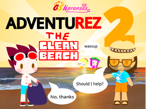 (ENGLISH) AdventuRez Series 2nd Game: The Clean Beach (with Rez from Beach Buggy Racing)