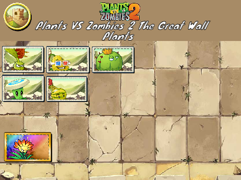 Plants Vs Zombies 2: The Great Wall