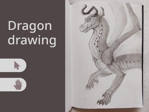Dragon drawing [ mobile ]
