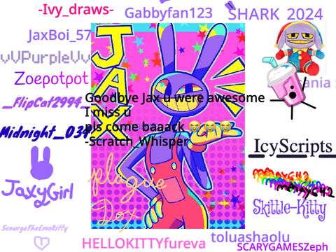 Sign if your fav TADC character is Jax! remix remix remix remix remix remix remix remix...(and more)