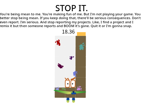 STOP IT RIGHT NOW.