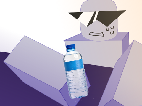 I kindly request of you a bottle of water.