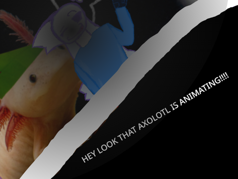 Wait Axolotls can animate..? (Fanfart)