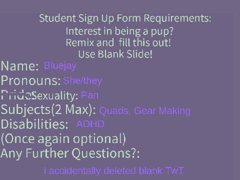 Crow Feathered Therian School Sign Ups remix