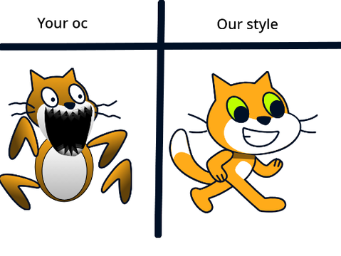 Put your oc And we do it our way.  remix-3