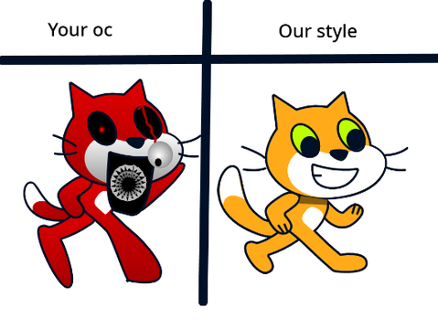 Put your oc And we do it our way.  remix-4
