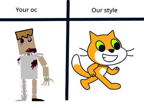 Put your oc And we do it our way.  remix-5