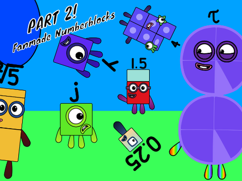Make your own numberblocks remix (part TWO!)